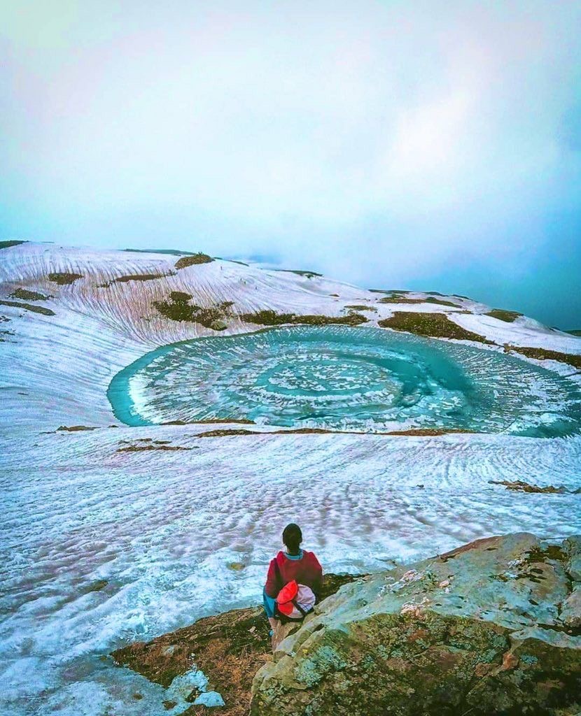 Bhrigu Lake Trek trekking landscape
