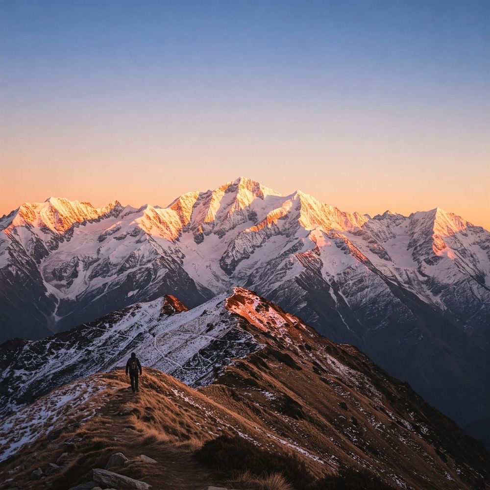 Dayara Bugyal Trek trekking landscape