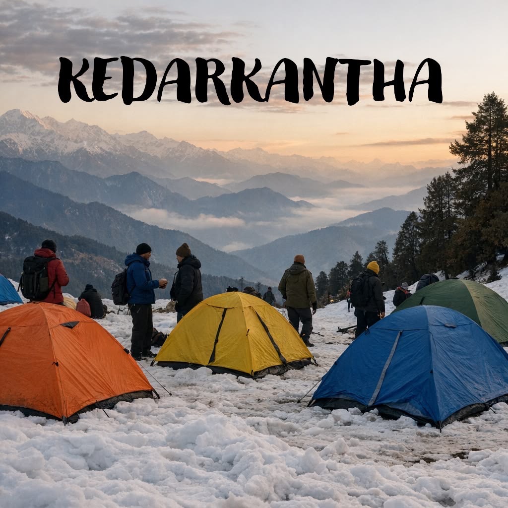 Kedarkantha Trek trekking landscape