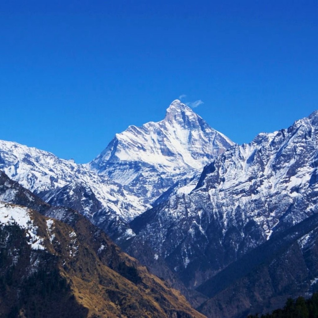 Nanda Devi Base Camp Trek trekking landscape