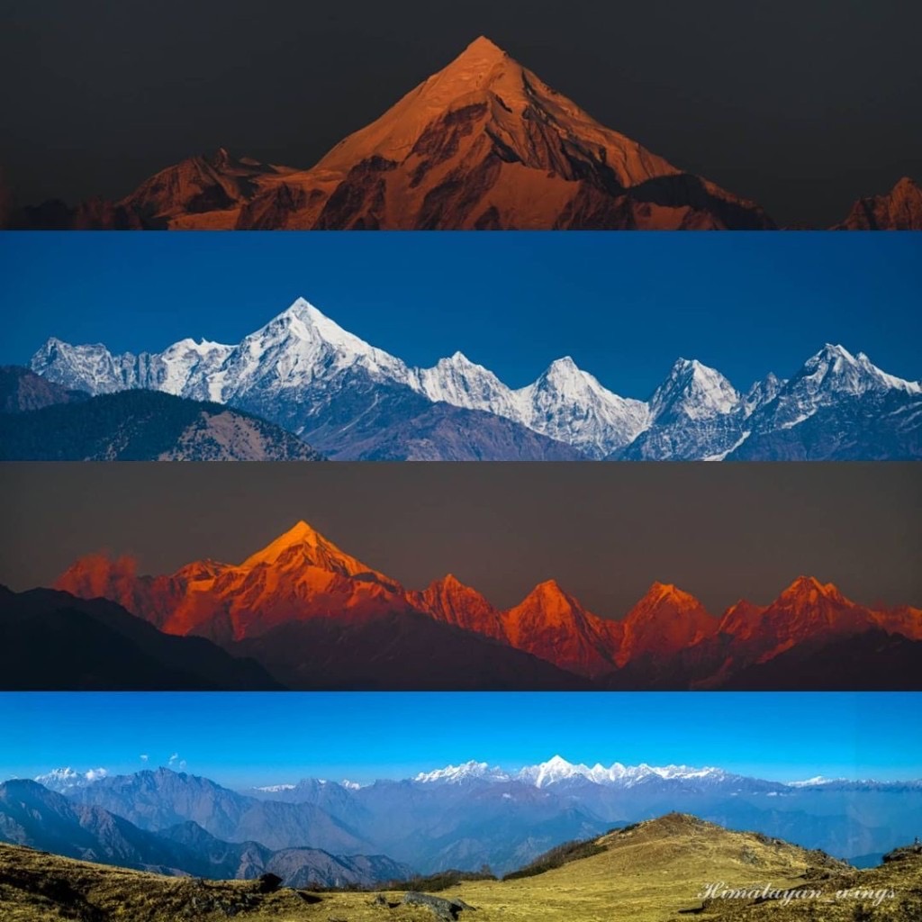 Panchachuli Base Camp Trek trekking landscape