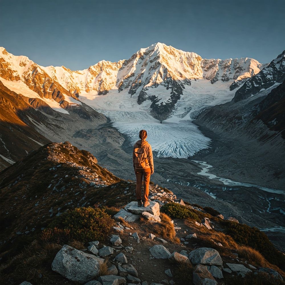 Pindari Glacier Trek trekking landscape